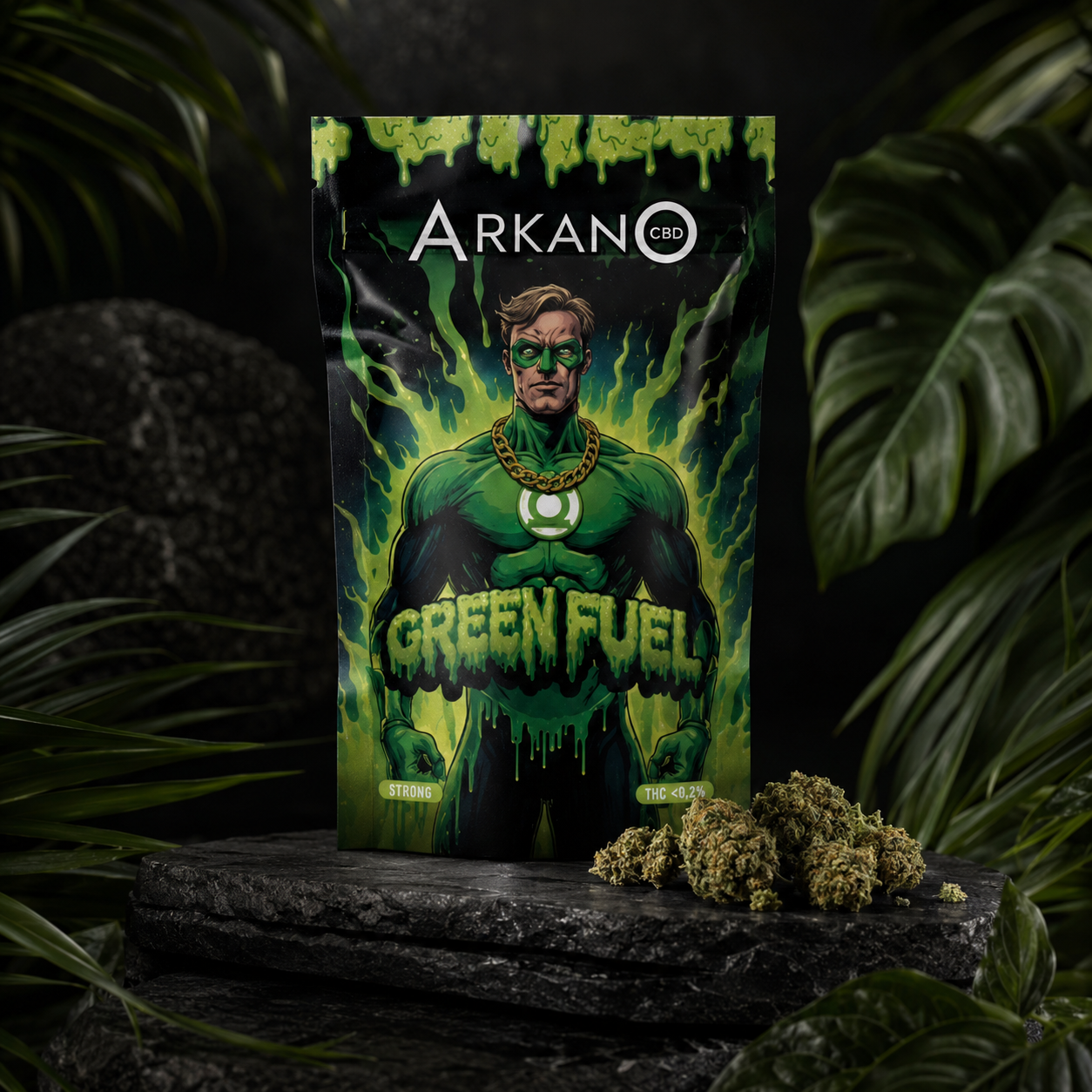 Green Fuel CBD Indoor Infusionado | Flor Aromática Strong