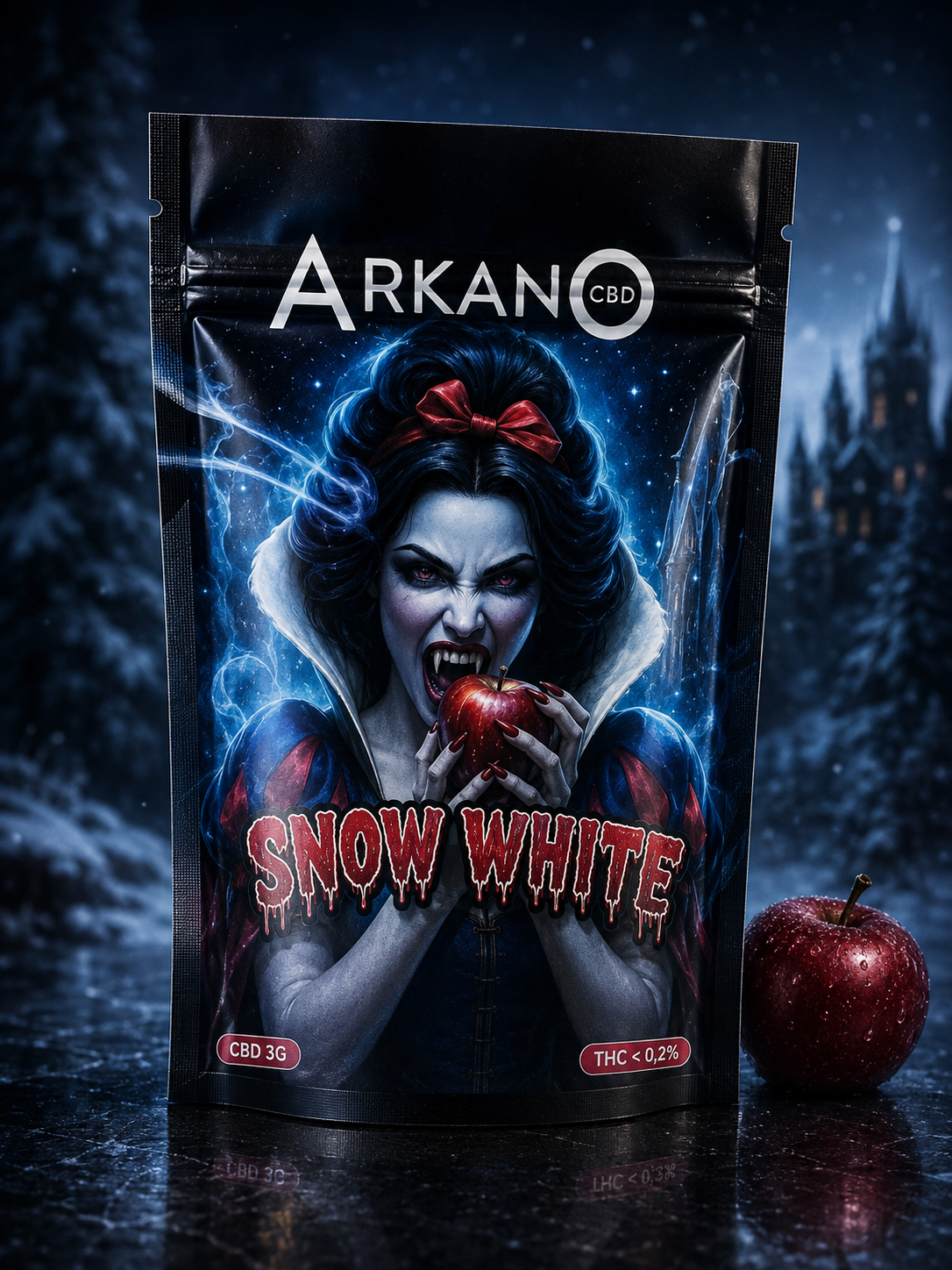 Snow White CBD Indoor Infusionado | Flor Aromática Strong