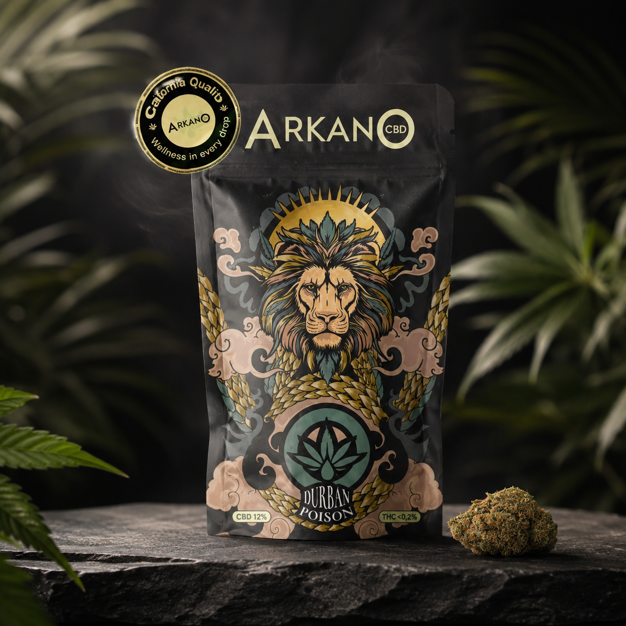 Durban Poison CBD Hidropónica | Flor Aromática California