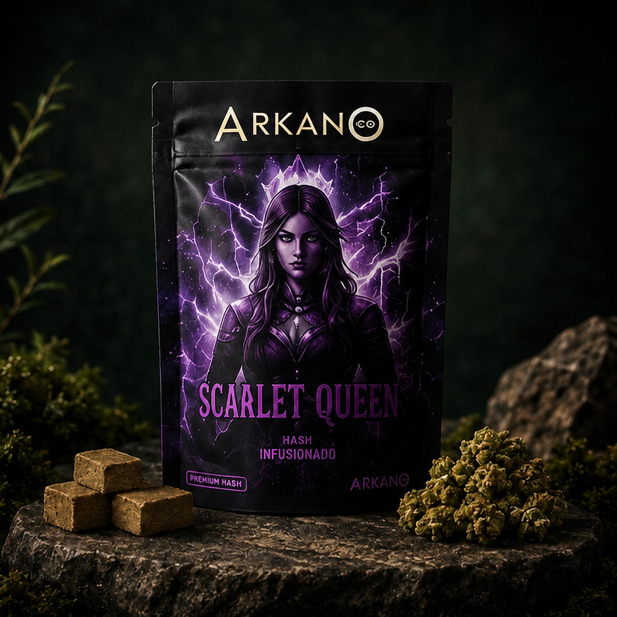 Hash Scarlet Queen HHX | Resina Premium Frutal