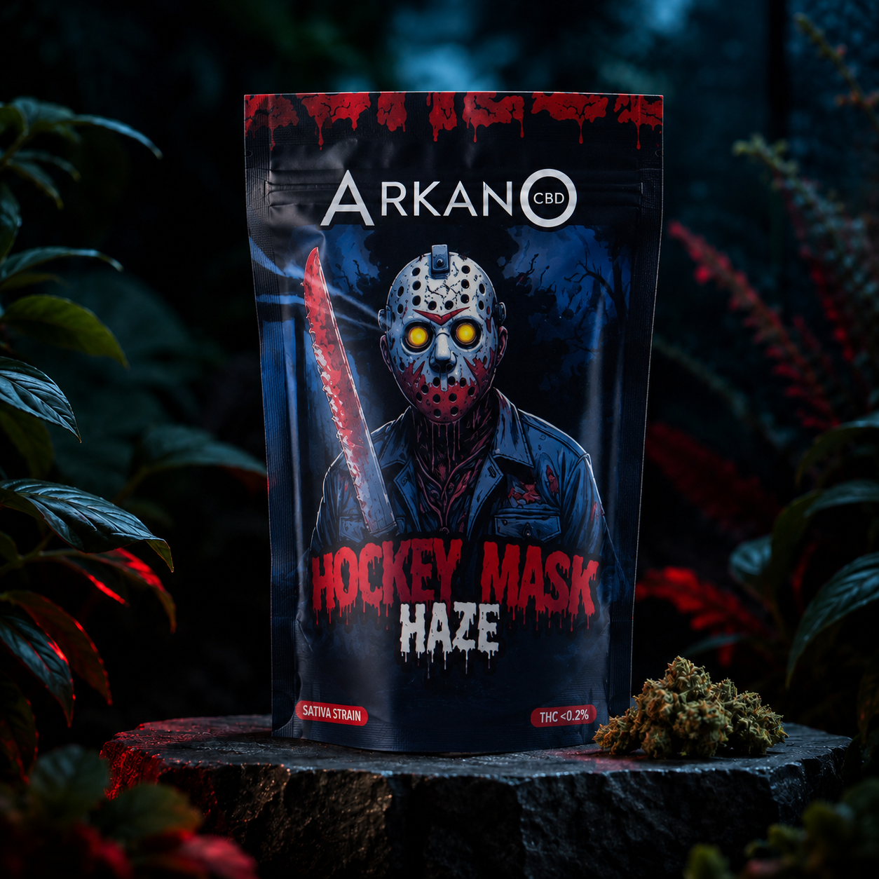 Hockey Mask Haze CBD Indoor Infusionado | Flor Aromática Strong