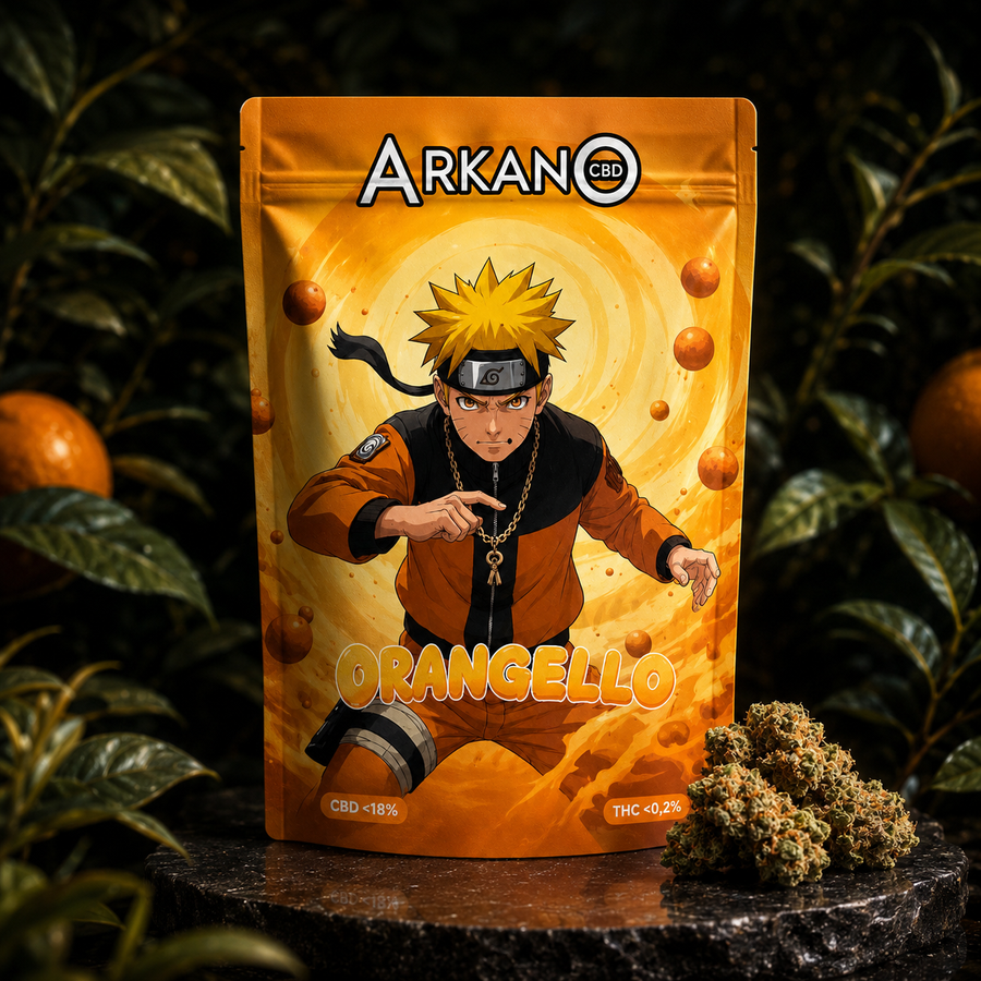 Orangello CBD Greenhouse | Flor Aromática Cítrica Premium