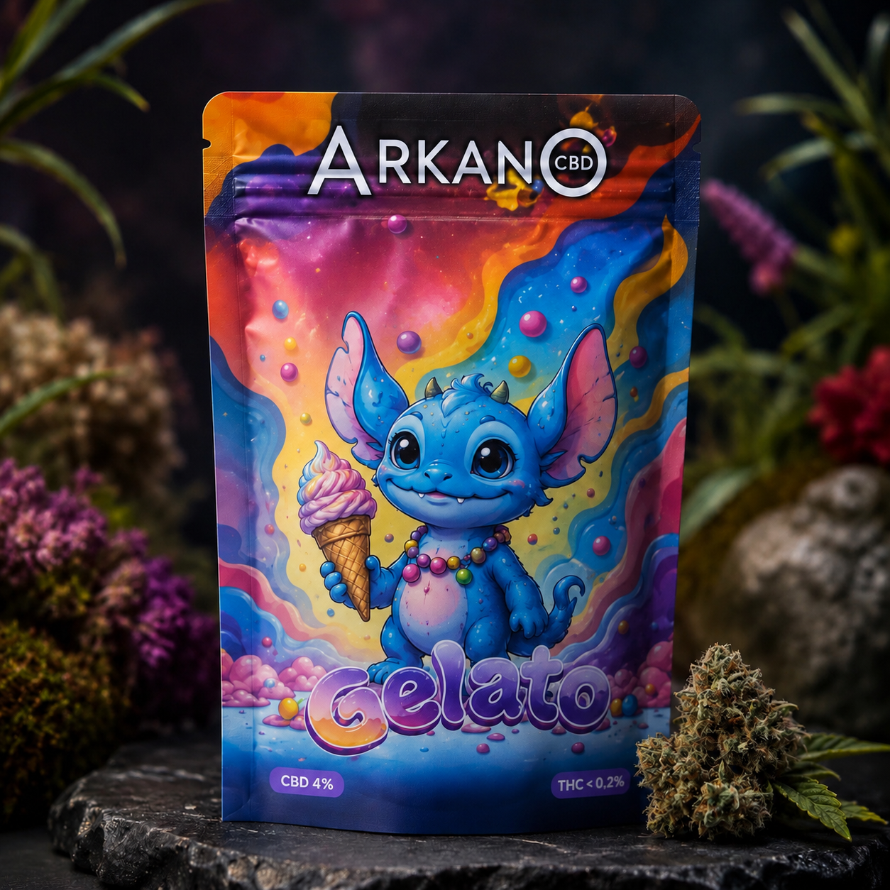 Gelato CBD | Flor Aromática Dulce y Cremosa